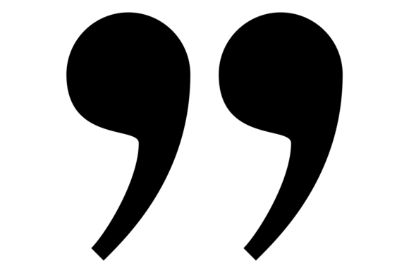 Download Qoutes Symbol. Typographic Black Marks. - Symbol Collection