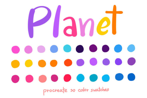 Download Planet - Procreate Color Palettes - Palettes Collection