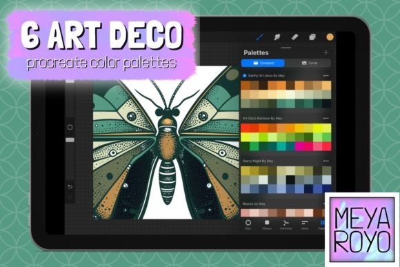 Download Art Deco Procreate Color Palettes - Palettes Collection