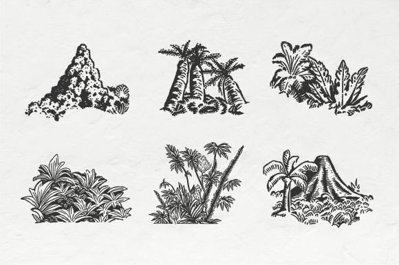 Download Ominous Forest Illustration Vector - Vector Collection