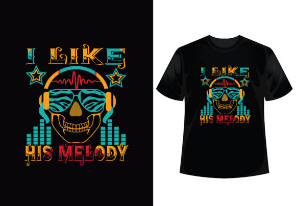 Download Skull Artwork Vector Music TShirt Design - Vector Collection